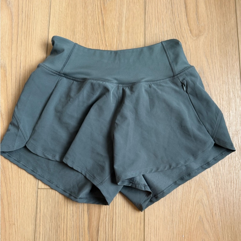 Women's Athletic Shorts Green
